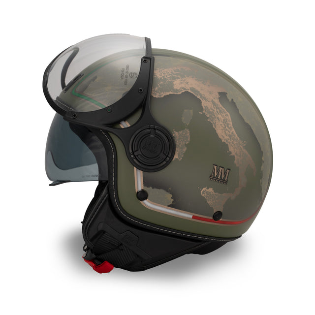 Casco Italia Verde Avanguardia