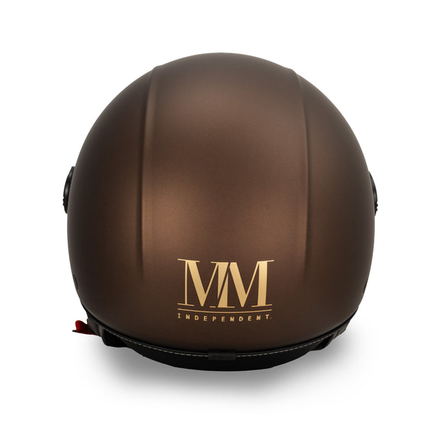 Casco JET A-Ventura Brown Monocromo di MM Independent