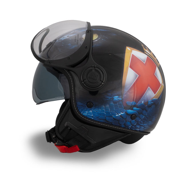 Casque Milano bleu nuit en édition limitée