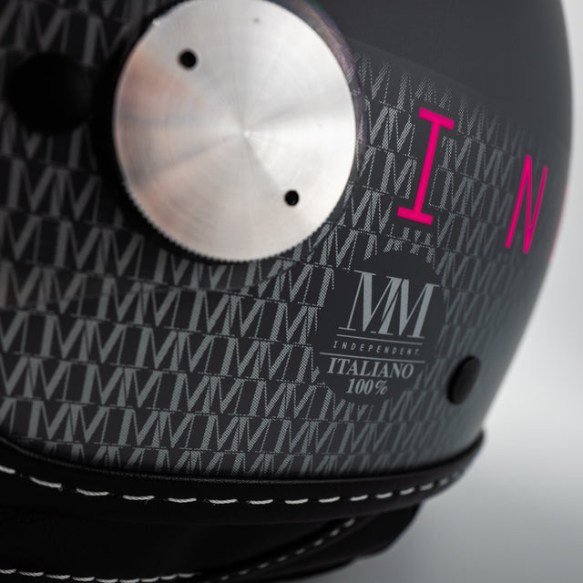 Casco Addicted Rosa Fluo MM Independent