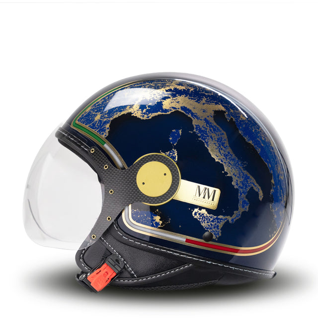 Casco Italia Blu Galassia MM Independent