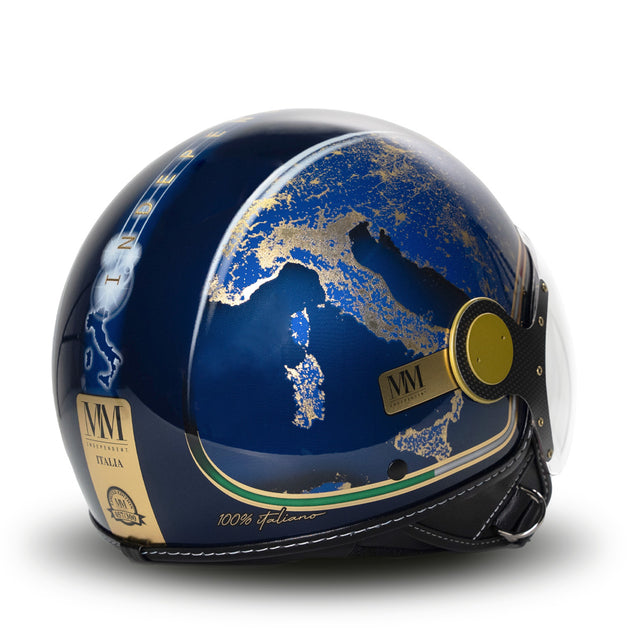 Casco Italia Blu Galassia MM Independent