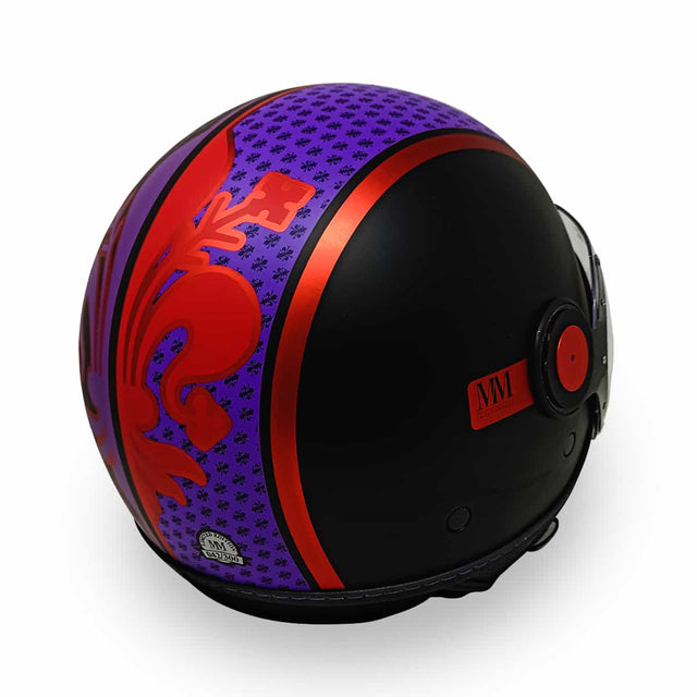 Casco Firenze Nero Lato destro