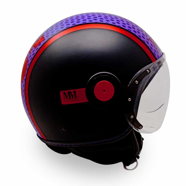 Casco Nero Firenze lato destro Var