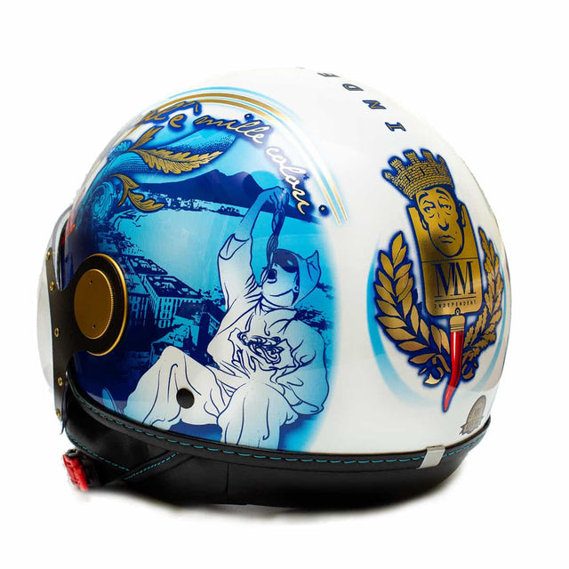 Casco Napoli Vista tre quarti