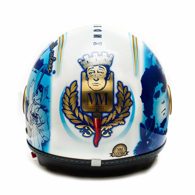 Casco Napoli Vista Posteriore