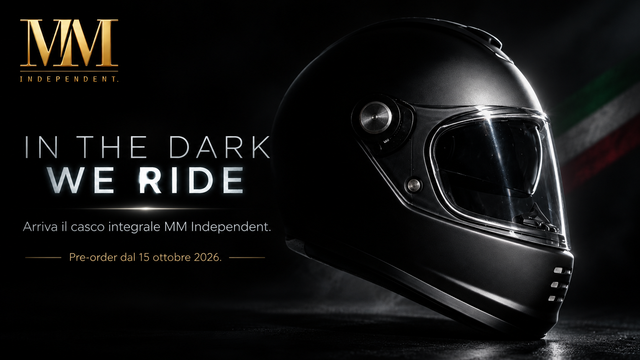 In the dark we ride: arriva il casco integrale MM Independent