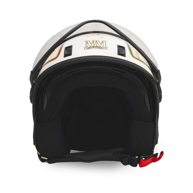 italien fahrradhelm Casco Italia Bianco Orizzonte – Jet-Helm Made in Italy