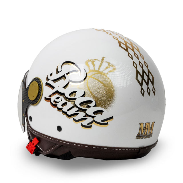 Casco "Roca Team" Monaco x MM Independent Color Bianco