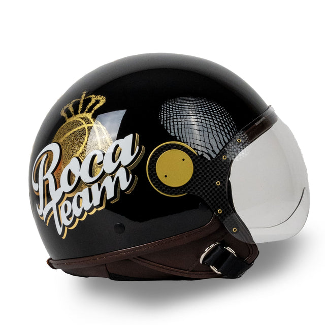 Casco "Roca Team" Monaco x MM Independent Color Nero