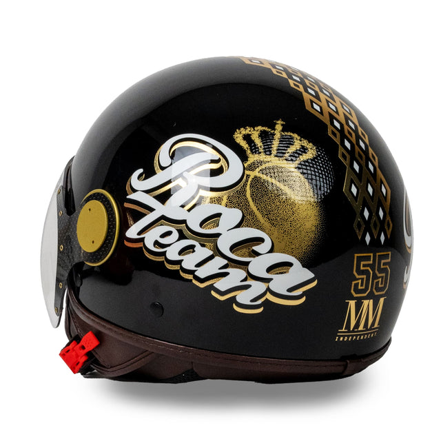 Casco "Roca Team" Monaco x MM Independent Color Nero