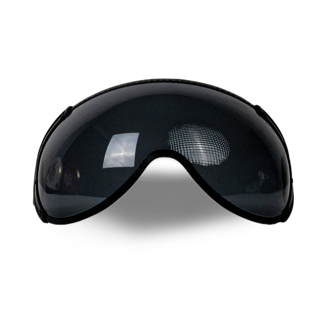 Schwarzes Visier für Helm Jet MM Independent