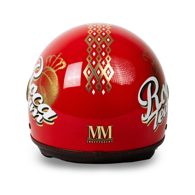 Casco "Roca Team" Monaco x MM Independent Color Rosso