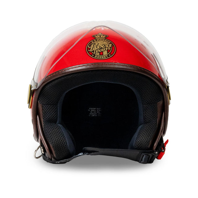 Casco "Roca Team" Monaco x MM Independent Color Rosso