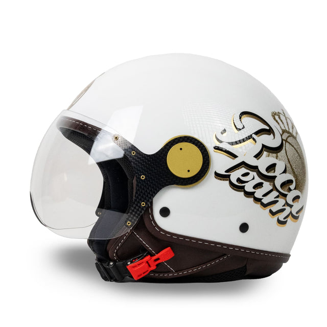 Casco "Roca Team" Monaco x MM Independent Color Bianco