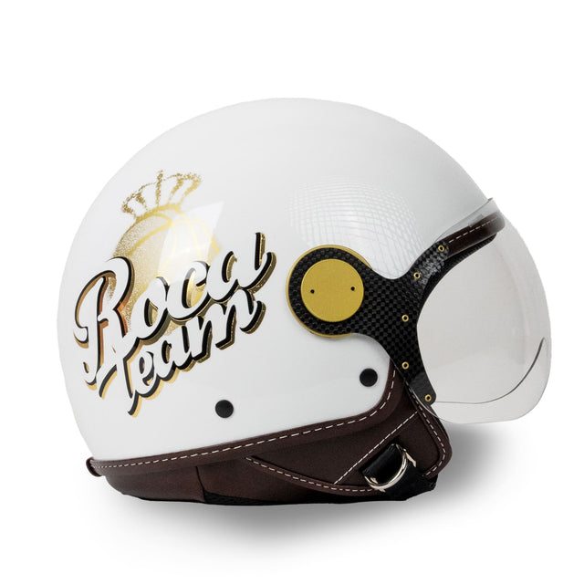 Casco "Roca Team" Monaco x MM Independent Color Bianco