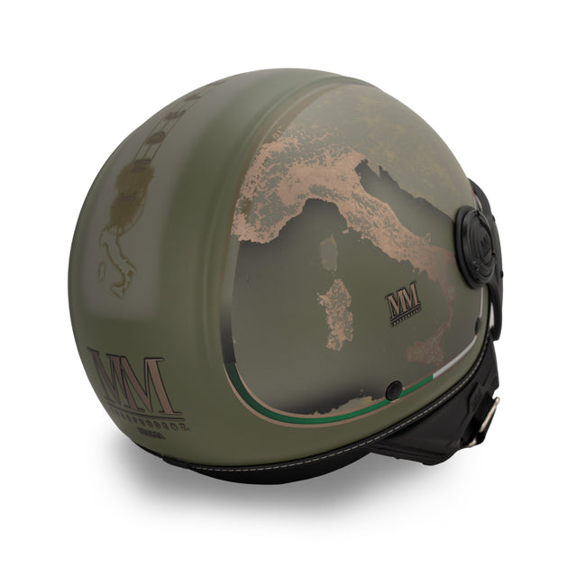 Casco Italia Verde Avanguardia