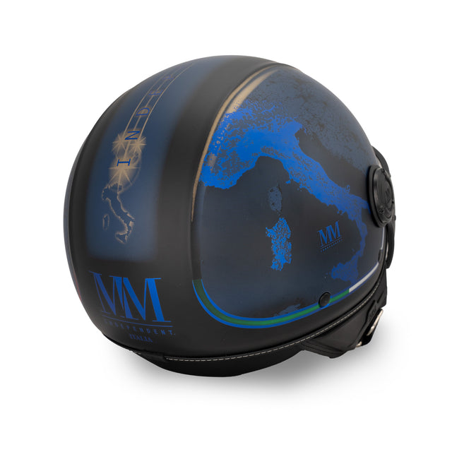 fahrradhelm italia Casco Italia Nero Impulso – Jet-Helm Made in Italy