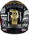 Casco integrale Roma MM Independent, dettaglio della calotta e della visiera
