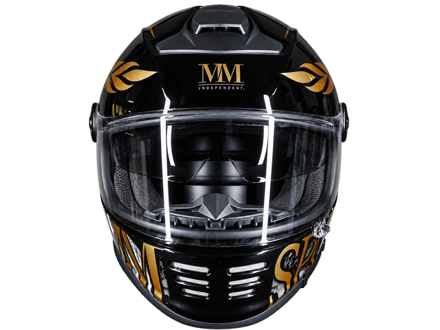 Casco integrale Roma MM Independent, dettaglio delle prese d’aria e della mentoniera