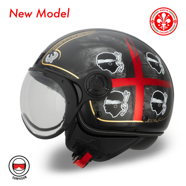Casco Sardegna Nero MM Independent Edizione Limitata