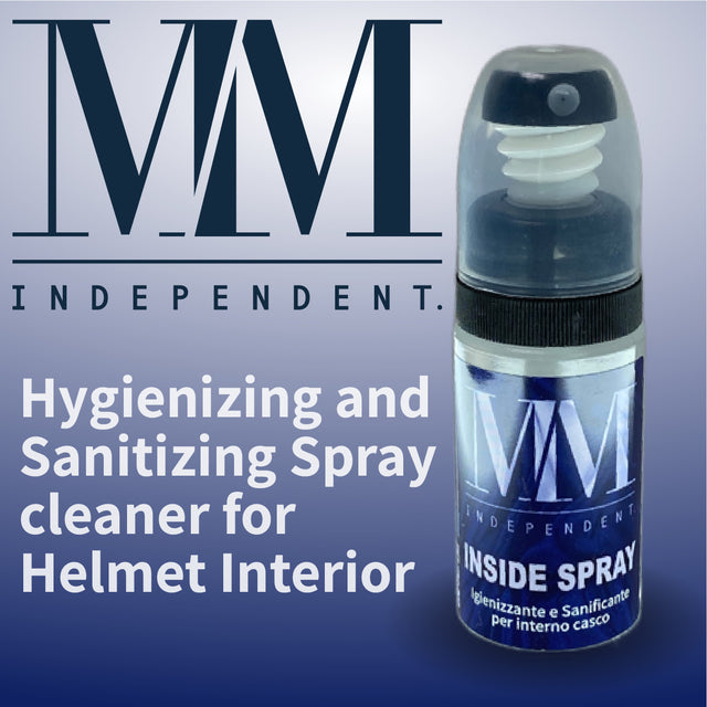 Higiene e spray higienizador para capacetes independentes de MM