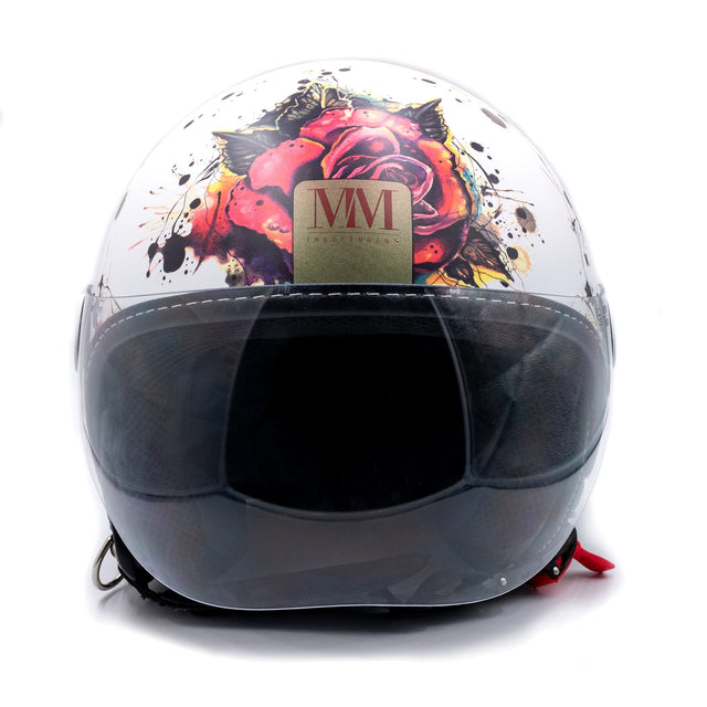 Tattoo Rose Mm Independent helmet