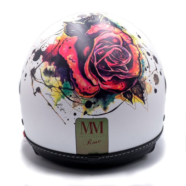 Tattoo Rose Mm Independent helmet