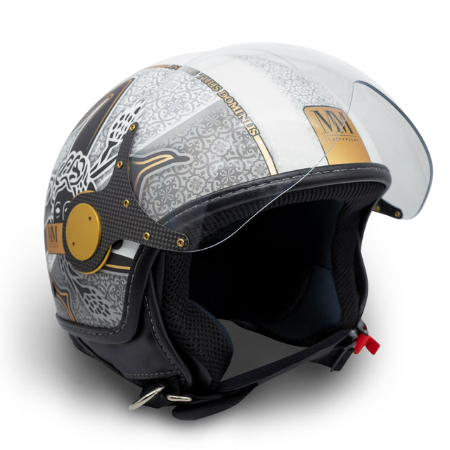 Sicilia Trinacria Bianco Limited Edition MM Independent Helmet