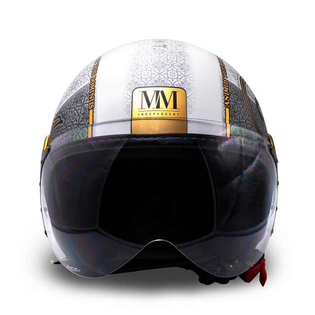 Sicily Trinacria Bianco Limited Edition Mm Independent helmet