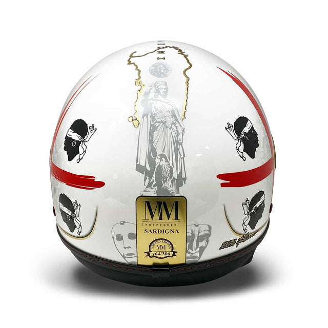 Casco Sardegna Bianco LIMITED EDITION MM Independent